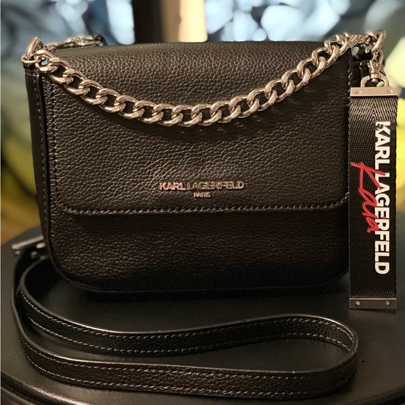 Karl Lagerfeld Small Flap with KeyChain - Picture 3 of 6